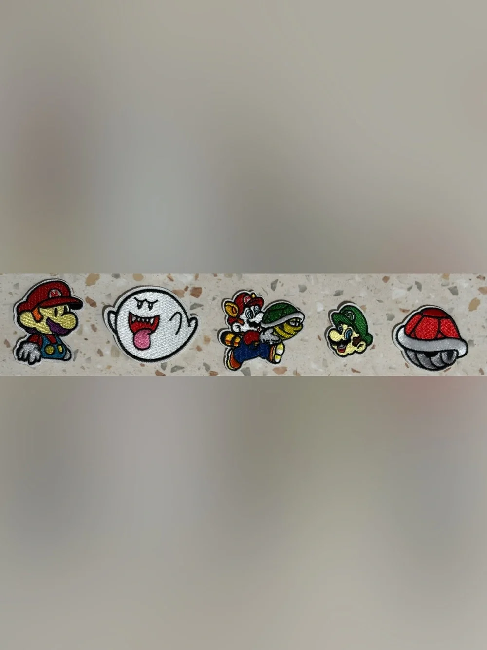 ✨Super Mario Bros Embroidered Iron-On Patches Set - 20 Pieces✨